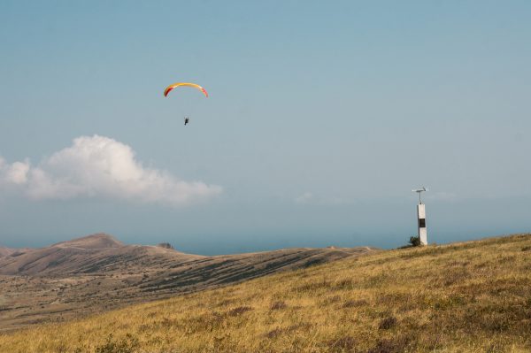 Tekirdağ yamaç paraşütü tandem uçuşu