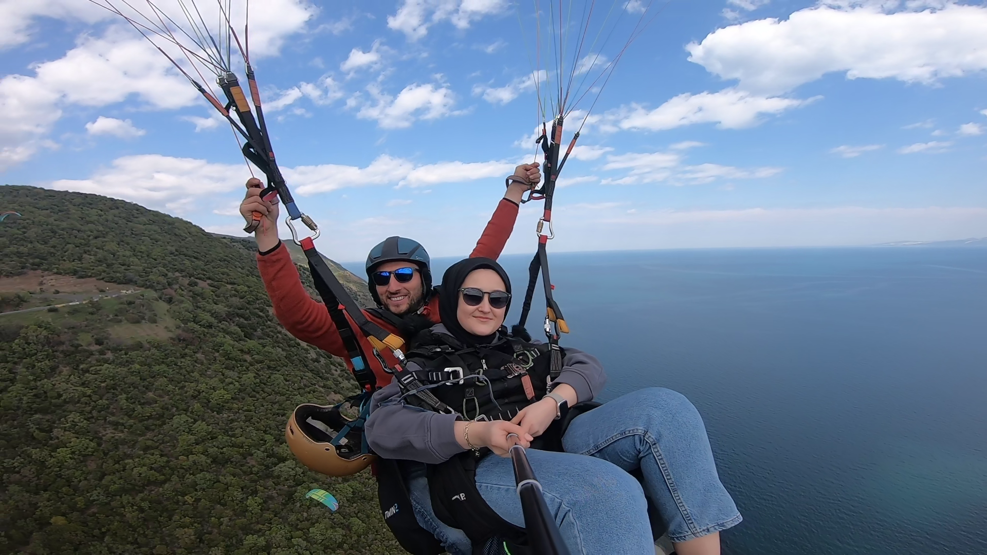 Tekirdağ Yamaç Paraşütü Tandem Uçuşu